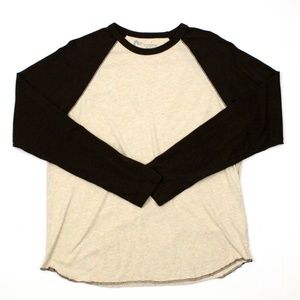 Gap Long Sleeve Cotton Baseball Tee